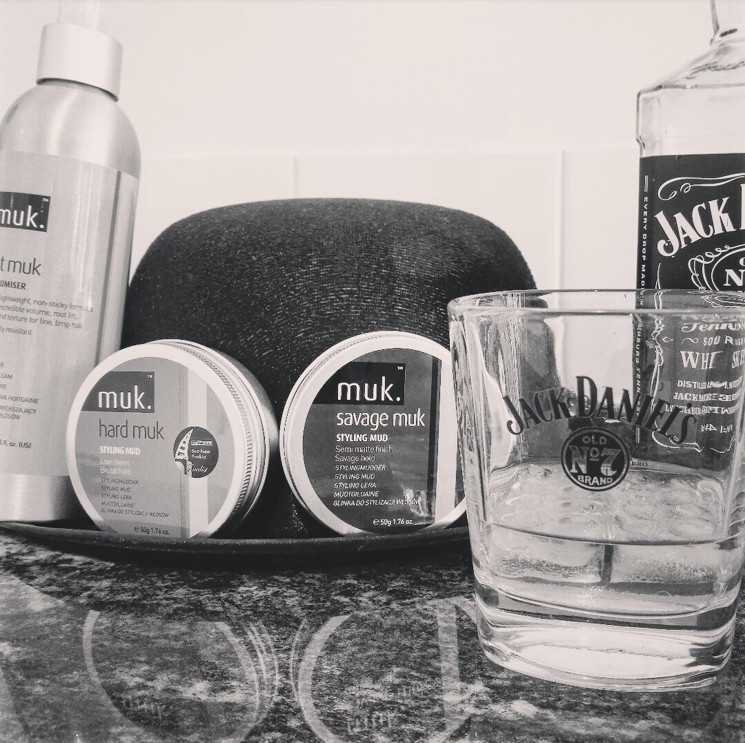 Styling products on the counter at Smooth Operators